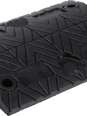 Neue Ware Fahrbahnschwelle Mittelstück schwarz B500xT420xH70 mm | Mittelstück schwarz | 500x400 mm | 1781551