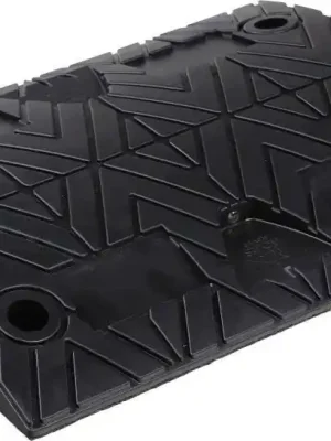 Fahrbahnschwelle Mittelstück schwarz B500xT420xH50 mm | Mittelstück schwarz | 500x400 mm | 1783673 Sonderaktion