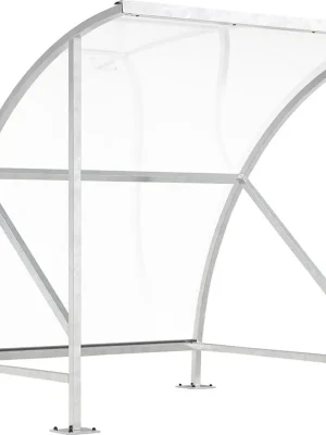 Überdachung Bamberg B16 2040x2180x2290,vzk. | Überdachung ohne Seitenwand, Stahlkonstruktion, verzinkt | 2040x2180x2290 mm | 1772940 Garantierte Lieferung