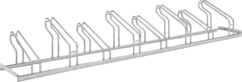 Versand Am Gleichen Tag Fahrrad-Bügelparker einseitig, verzinkt L 2800 mm, 8 Plätze | 2800 mm | 8 | 1775143