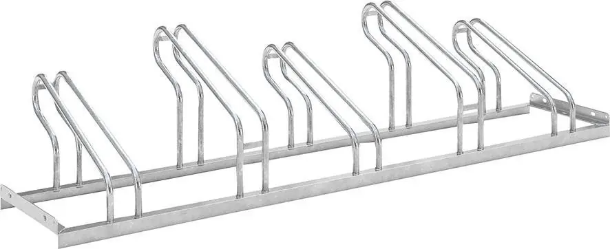 Direktkauf Fahrrad-Bügelparker einseitig, verzinkt L 1750 mm, 5 Plätze | 1750 mm | 5 | 1770670