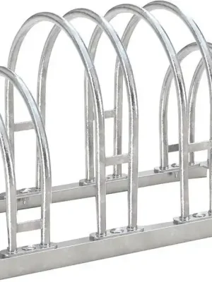 Markenprodukt Fahrrad-Bogenparker zweiseitig, verzinkt L 700 mm, 4 Plätze | 700 mm | 4 | 1775126