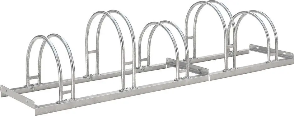 Fahrrad-Bogenparker einseitig, verzinkt L 1750 mm, 5 Plätze | 1750 mm | 5 | 1772869 Finale Aktion