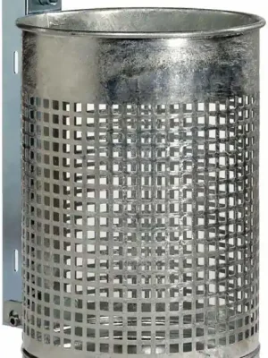 Geprüft Abfallbehälter 20 l rund Gitter verzinkt | Abfallbehälter 20 l rund Gitter verzinkt | 20 l | 265x410 mm | 1781226