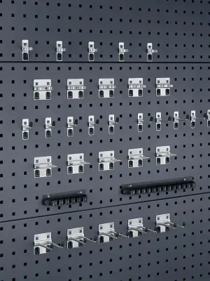 Sichere Zahlung Hakensortiment 32-teilig für Lochplatten für Lochplatten | 1775677