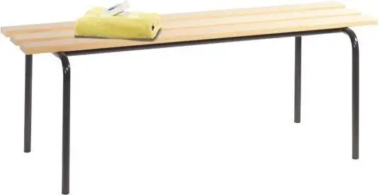 Abverkauf Sitzbank Gestell anthr. B1200xT460xH460 mm Buche | 1200x460x460 mm | 1780948