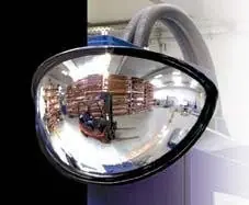 Billig Verkehrsspiegel Weitwinkel D450 mm für Innen und Außen | Ø 450 mm | 1768921