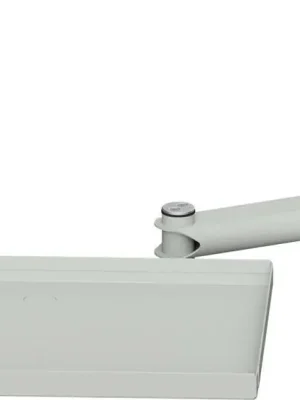Schneller Versand Gelenkarm Systemaufbau mit Anlagetablar RAL 7035 | 1782860