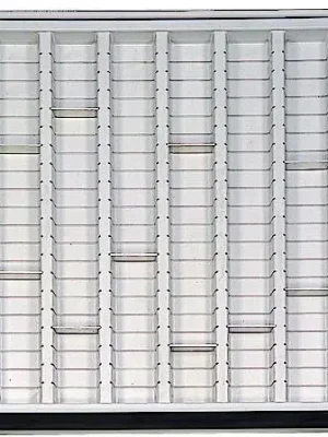 Muldeneinsatz ab FH 90mm 6-muldig aus Kunststoff | 1782853 Top-Seller