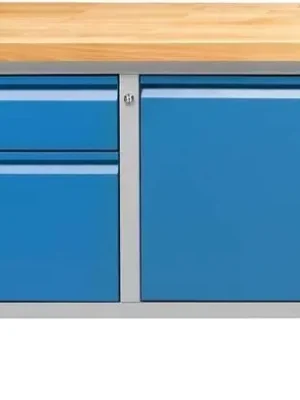 Top-Seller KASTENWERKBANK E 1500 MM MODELL 132 E- RAL 7035 / RAL 5012 | 1780689