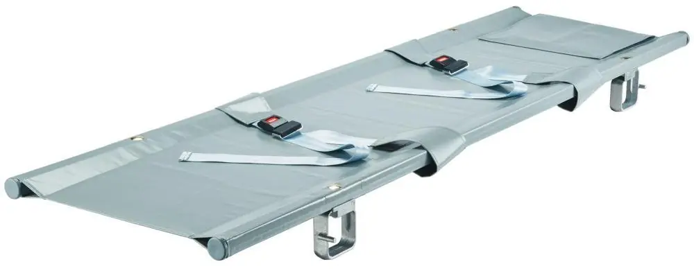 Krankentrage DIN 13024 B556xL2302xH137 mm 1xklappbar,4Gleitfüße Chemiefasergewebe | 1775304 Expressversand