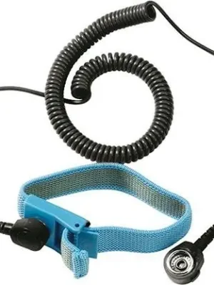 Markenware Textil-Armband (ESD) mit Spiralkabel | 1778038