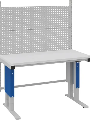 Systemtisch Multi4motion B1280xT700/765xH730-1330 Basic starter mit Aufbau Tischplatte Hartlaminat | 1785547 Neue Kollektion