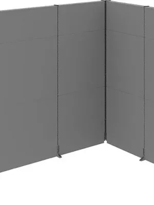 Akustikecke B3630 x T3130 x H 2000 mmRAL 7037 Winkelkombination | 2000 mm | 1778076 Saisonangebot