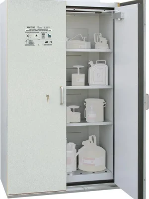 Kracherpreis Sicherheitsschrank Typ 90-1200 Türen grau LACONT | SIS 90/1200 | RAL 7035 lichtgrau | 2 | 1190x598x1935 mm | 1087x430x1700 mm | 1778627
