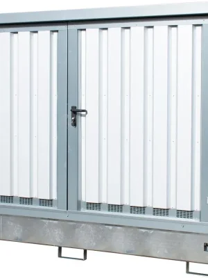 Wochenendangebot Gefahrstoff-Depot GD-E/IBC-2, verzinkt | 2835x1595x2180 mm | 1000 l | – | 2 | 1779620