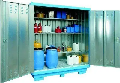 Begrenztes Angebot Sicherheitslagerhaus 3075x2075mm,vzk+bl LACONT | 3075x2075x2385 mm | SLH 3x2 | 1782329
