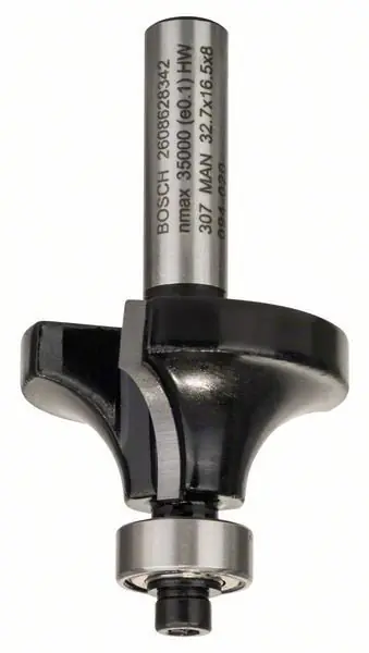 Bosch Abrundfräser, 8 mm, R1 10 mm, online kaufen Garantierte Lieferung