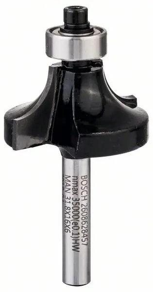 Bosch Abrundfräser, 6 mm, R1 9,5 mm, online kaufen Schneller Versand