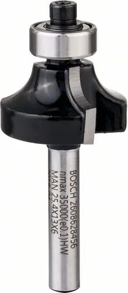 Bosch Abrundfräser, 6 mm, R1 6,3 mm, online kaufen Preiswert