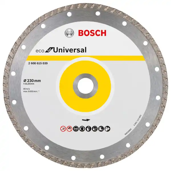 Bosch Diamanttrennscheibe Turbo Eco For Universal, 230mm | 230 mm | 3,0 | 1009698 Beliebt