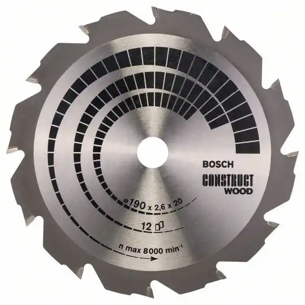 Neuheit Bosch Kreissägeblatt Construct Wood, online kaufen