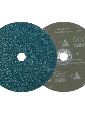 PFERD COMBICLICK Fiberscheibe Ø 180mm VICTOGRAIN 36 Höchstleistung auf Stahl | 36 | VICTOGRAIN | 180 mm | 25 Stück | 1070233 Finale Aktion