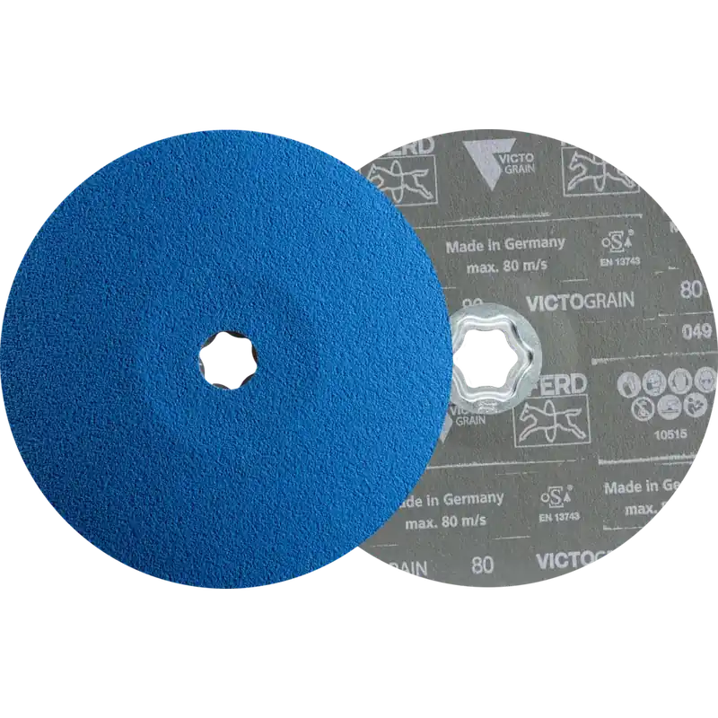 PFERD COMBICLICK Fiberscheibe Ø 180mm VICTOGRAIN-COOL80 für Stahl und Edelstahl | 80 | VICTOGRAIN-COOL | 180 mm | 25 Stück | 1070232 Direktkauf