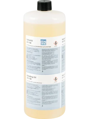 PFERD Schleiföl 411/1 NE in Kanister 1 Liter für Buntmetall und Edelstahl | Buntmetalle, INOX | 1000 ml | 1066299 Preiswert