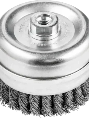 Angebot PFERD Topfbürste mit Stützring gezopft TBGR Ø 100mm M14 Stahl-Draht-Ø 0,50mm Winkelschleifer | 100 mm | 1067749