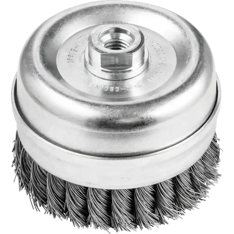 Angebot PFERD Topfbürste mit Stützring gezopft TBGR Ø 100mm M14 Stahl-Draht-Ø 0,50mm Winkelschleifer | 100 mm | 1067749