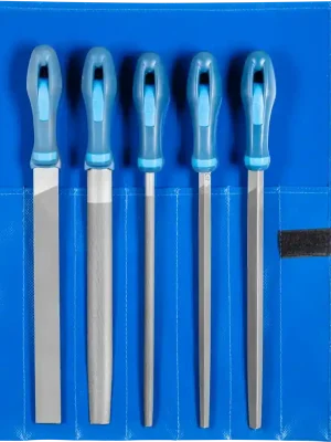 Abverkauf PFERD Werkstattfeilen-Set WR 5-tlg. in Rolltasche 250mm Hieb 1 | 250 mm | 1062740