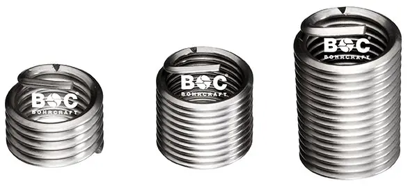 Bohrcraft Gewindeeinsatz PROFI-PLUS M 16 x 2,00 (1,0xD) lose in Poly-Beutel | M 16 x 2,00 (1,0xD) mm | 1xD mm | 1079318 Preisknaller