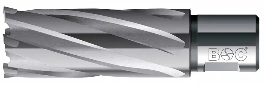 Bohrcraft HM-Kernbohrer mit Weldonschaft (3/4") 45,0 x 55 mm Schnitttiefe in Bohrcraft-QuadroPack | 55 mm | 45 mm | 55 mm | 1079702 Angebot