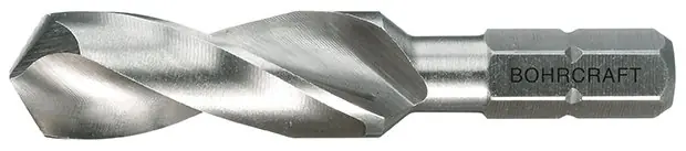 Must-Have Bohrcraft Spiralbohrer-Bit HSS-G geschliffen, 1/4" Schaft 6,0 mm in Bohrcraft SB-Tasche | 6 mm | 30 mm | 1083303