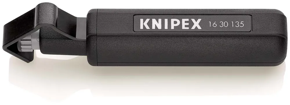KNIPEX Abmantelungswerkzeug für Wendelschnitt schlagfestes Kunststoffgehäuse 135 mm | 135 mm | 6 - 29 Ø mm | 1166203 Preisknaller