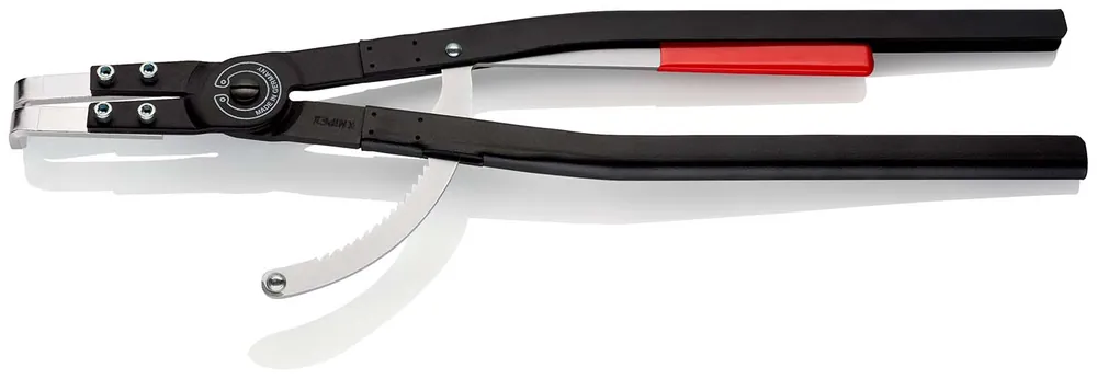 Sofort Bestellen KNIPEX Sicherungsringzange für Innenringe in Bohrungen schwarz pulverbeschichtet 590 mm | 590 mm | 122 - 300 Ø mm | 3.5 Ø mm | 1166384