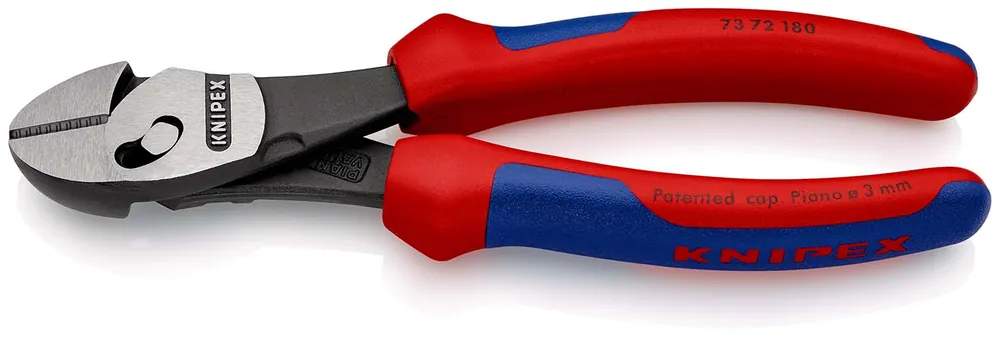 Bestseller KNIPEX TwinForce® Hochleistungs-Seitenschneider mit Mehrkomponenten-Hüllen schwarz atramentiert 180 mm | mit Mehrkomponenten-Hüllen | Nein | 1166588