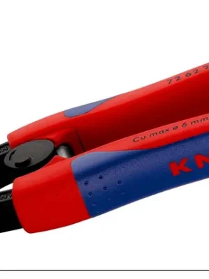 Versand Am Gleichen Tag KNIPEX Kraft-Bündigschneider für Weichmetall und Kunststoff mit schlanken Mehrkomponenten-Hüllen schwarz atramentiert 200 mm | 1166580