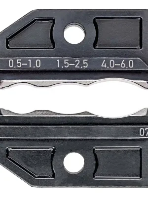 Zertifiziert KNIPEX Crimpeinsatz für Schrumpfschlauchverbinder | 1167095