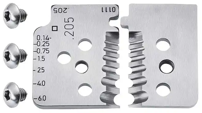 Bestpreis KNIPEX 1 Satz Ersatzmesser für 12 12 06 | 1166126