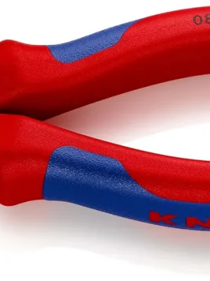 Zertifiziert KNIPEX Mini-Kombizange mit Mehrkomponenten-Hüllen verchromt 110 mm | 1166086