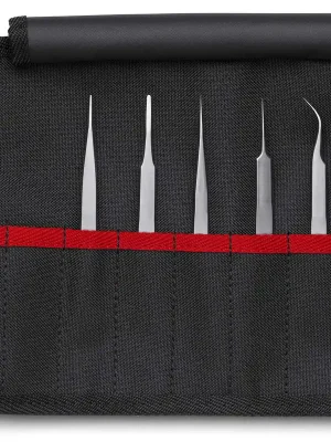 Geprüft KNIPEX Präzisionspinzetten-Set 5-teilig | 1166882