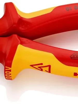 Top-Preis KNIPEX Kombizange Chrom-Vanadin isoliert mit Mehrkomponenten-Hüllen, VDE-geprüft verchromt 160 mm | 1166049