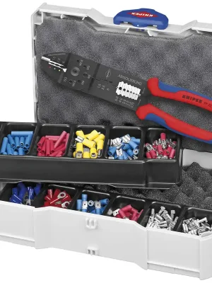 Direktkauf KNIPEX Crimp-Sortiment für Kabelverbinder 13-teilig 265 mm | 1167223
