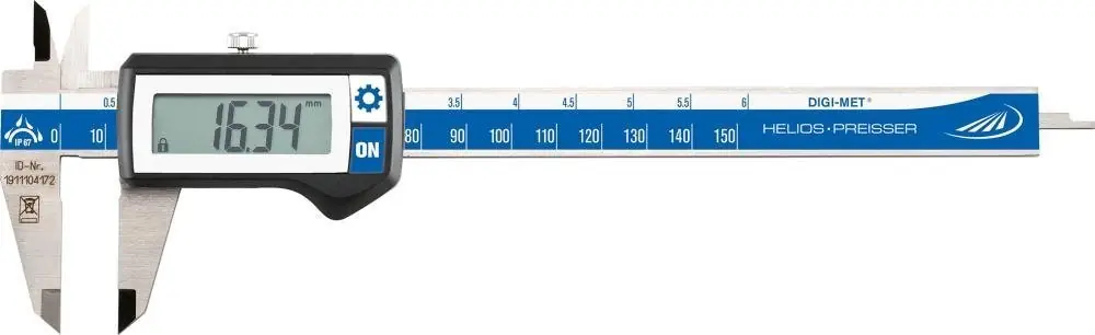Top-Preis HELIOS-PREISSER Digi.Taschenmess. IP67 200mm o.Daten.ET HP | 200 mm | 50 mm | 1403654
