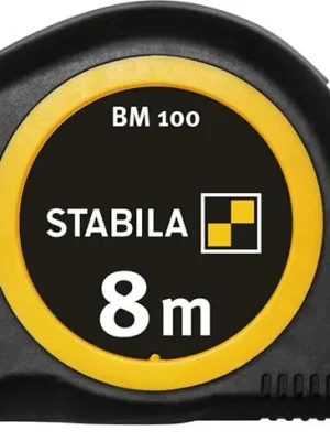 Sale STABILA Taschenbandmaß BM 100 8mx25mm | 8 m | 25 mm | mm/cm | 1413577