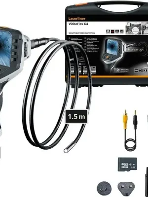 Laserliner Inspektionskamera VideoFlex G4 | 9 mm | 1411797 Versand Am Gleichen Tag