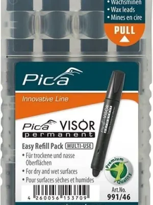 Pica Minen-Set für Permanentmarker VISOR Industrial schwarz | schwarz | 1404957 Neu Im Sortiment