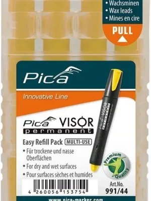 Pica Minen-Set für Permanentmarker VISOR Industrial gelb | gelb | 1404969 Ausverkauf